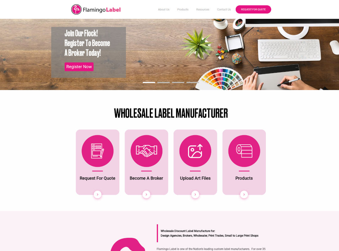 Flamingo Label